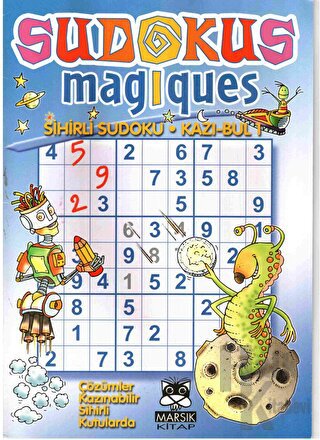 Sudokus Magıques-sihirli Sudoku-kazı Bul 1 - Halkkitabevi