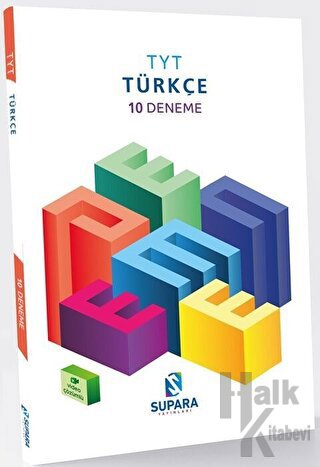 Supara Yayınları TYT Türkçe 10 Denemesi - Halkkitabevi