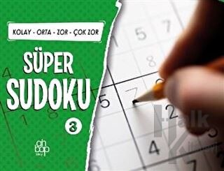 Süper Cep Sudoku 3 - Halkkitabevi