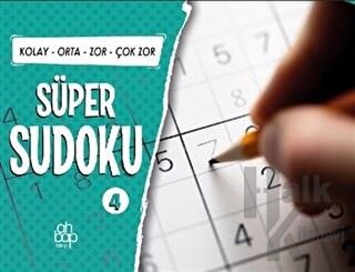 Süper Cep Sudoku 4 - Halkkitabevi