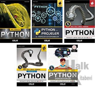 Süper Python Seti 2 (5 Kitap Takım)