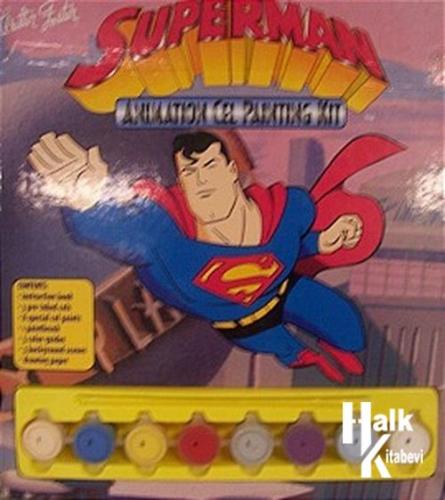 Superman (Ciltli)Animation Cel Painting Kit
