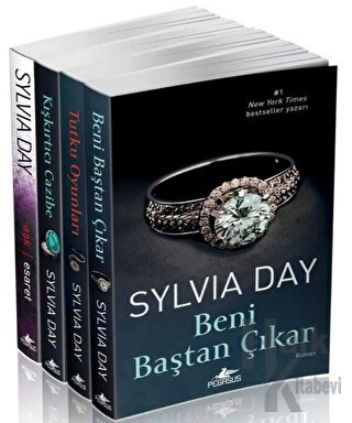Sylvia Day Romantik Kitaplar Koleksiyon Takım Set 4 Kitap