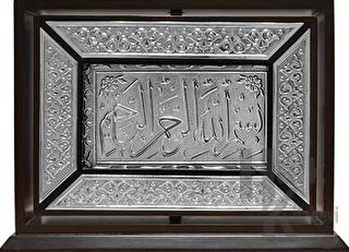 Tavaflı Kaplama Gümüş Kur'an-ı Kerim (Hafız Boy)