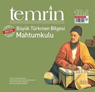 Temrin Düşünce ve Edebiyat Dergisi Sayı: 104 Haziran 2020 - Halkkitabe