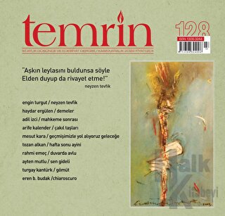 Temrin Düşünce ve Edebiyat Dergisi Sayı: 128 Kasım - Aralık 2022 - Hal