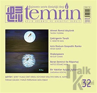 Temrin Düşünce ve Edebiyat Dergisi Sayı: 32 Aralık 2010 - Halkkitabevi