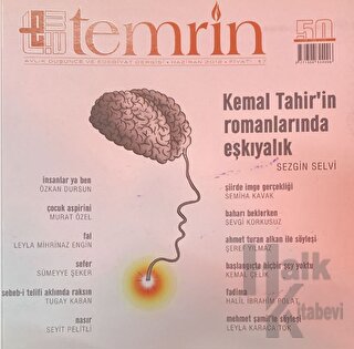 Temrin Düşünce ve Edebiyat Dergisi Sayı: 50 Haziran 2012 - Halkkitabev