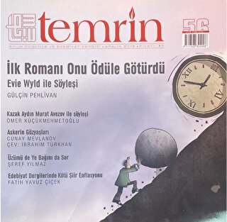 Temrin Düşünce ve Edebiyat Dergisi Sayı: 56 Aralık 2012 - Halkkitabevi