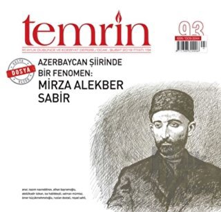 Temrin Düşünce ve Edebiyat Dergisi Sayı: 93 Ocak - Şubat 2019 - Halkki