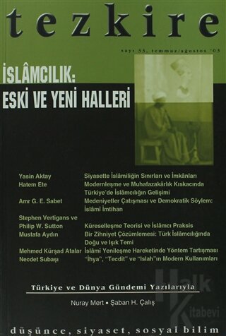 Tezkire Dergisi Sayı: 33 - Halkkitabevi
