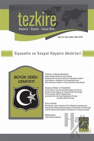 Tezkire Dergisi Sayı: 55 Ocak-Şubat-Mart 2016 - Halkkitabevi