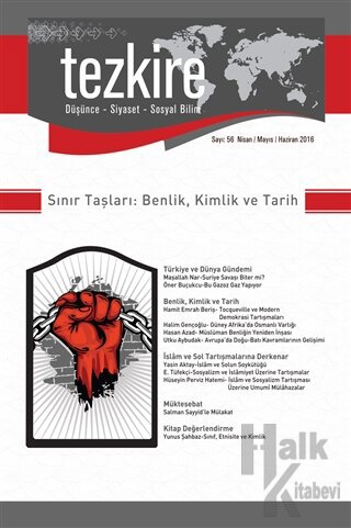 Tezkire Sayı: 56 Nisan-Mayıs-Haziran 2016 - Halkkitabevi