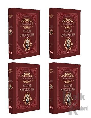 The Complete Works Of William Shakespeare (4 Kitap Takım) - Halkkitabe