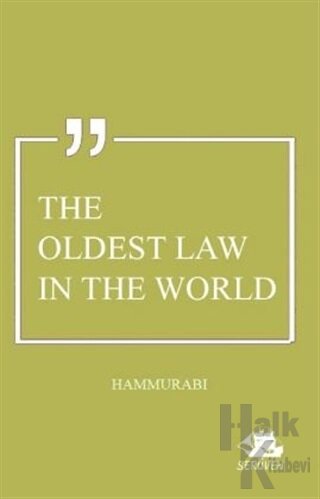 The Oldest Law In The World - Halkkitabevi