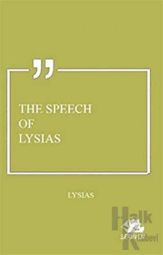 The Speech of Lysias - Halkkitabevi