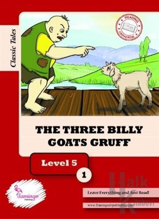 The Three Billy Goats Gruff Level 5-1 (B1) - Halkkitabevi