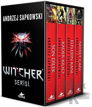 The Witcher Serisi Kutulu Özel Set (4 Kitap) - Halkkitabevi