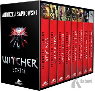 The Witcher Serisi Kutulu Özel Set (8 Kitap) - Halkkitabevi