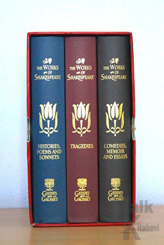 The Works of Shakespeare (3 Books) (Ciltli) - Halkkitabevi