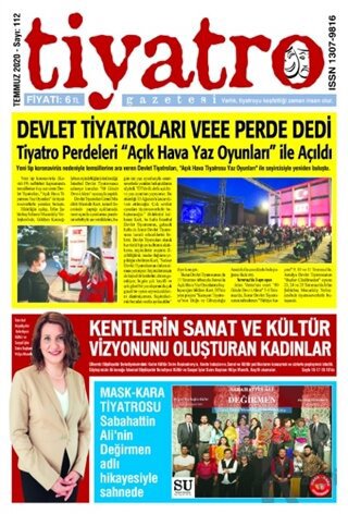 Tiyatro Gazetesi Sayı: 112 Temmuz 2020 - Halkkitabevi