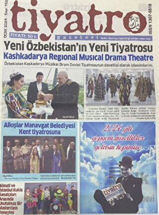 Tiyatro Gazetesi Sayı: 152 - Ocak 2024 - Halkkitabevi