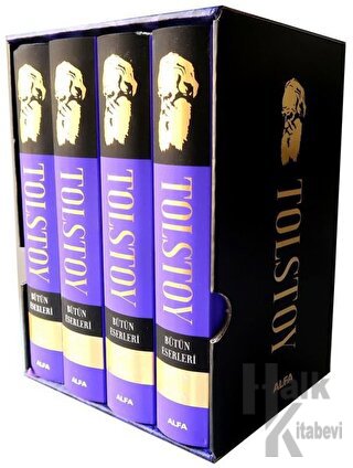 Tolstoy Bütün Eserleri (Ciltli 4 Kitap Takım) - Halkkitabevi