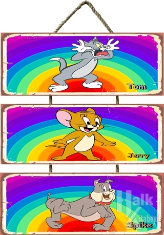 Tom ve Jerry Üçlü Poster - Halkkitabevi