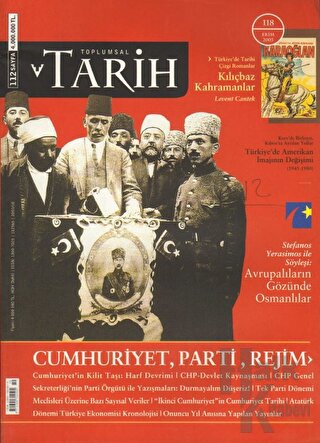 Toplumsal Tarih Dergisi Sayı: 118 - Halkkitabevi