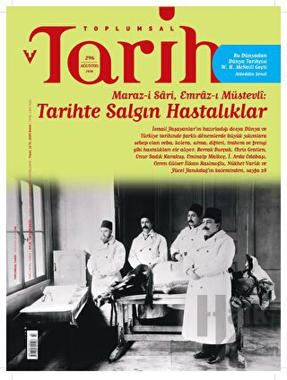 Toplumsal Tarih Dergisi Sayı: 296 Ağustos 2018 - Halkkitabevi