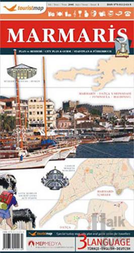 Touristmap Marmaris Harita, Plan ve Rehberi - Halkkitabevi