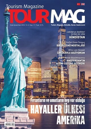 TOURMAG Turizm Dergisi Sayı: 17 Ocak - Şubat - Mart 2019
