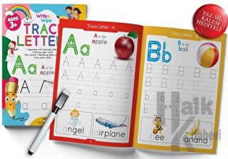 Trace Letters Write and Wipe Activity