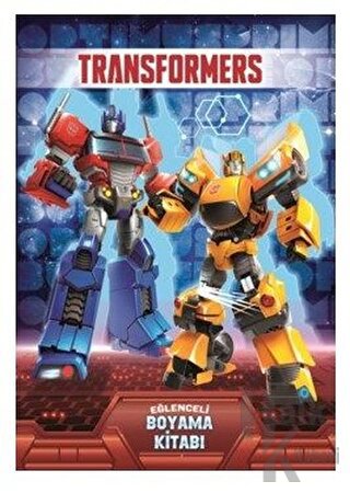 Transformers - Eğlenceli Boyama Kitabı - Halkkitabevi
