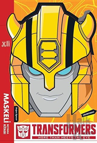 Transformers - Maskeli Boyama Kitabı - Halkkitabevi