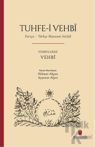 Tuhfe-i Vehbi: Farsça – Türkçe Manzum Sözlük