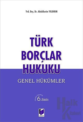 Türk Borçlar Hukuku - Halkkitabevi