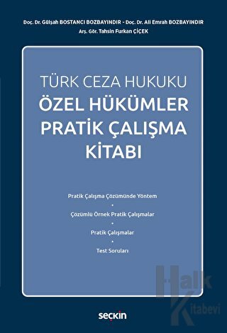 Türk Ceza Hukuku Özel Hükümler Pratik Çalışma Kitabı - Halkkitabevi