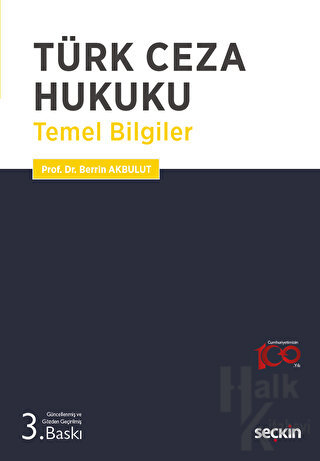 Türk Ceza Hukuku Temel Bilgiler - Halkkitabevi