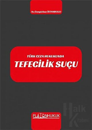 Türk Ceza Hukukunda Tefecilik Suçu - Halkkitabevi