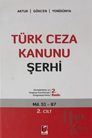 Türk Ceza Kanunu Şerhi 2.Cilt (Ciltli) - Halkkitabevi