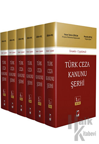 Türk Ceza Kanunu Şerhi (6 Cilt Takım) (Ciltli) - Halkkitabevi