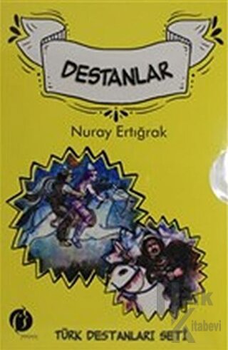 Türk Destanları Seti (5 Kitap Takım) - Halkkitabevi