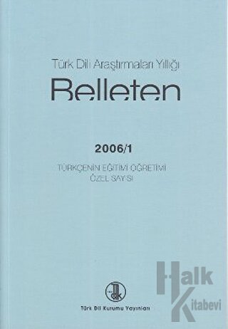 Türk Dili Araştırmaları Yıllığı - Belleten 2006 / 1