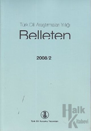 Türk Dili Araştırmaları Yıllığı - Belleten 2008 / 2