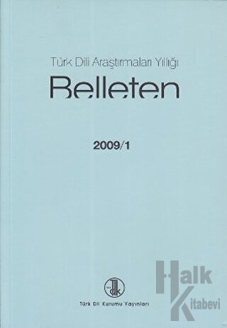 Türk Dili Araştırmaları Yıllığı - Belleten 2009 / 1
