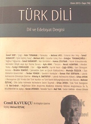 Türk Dili Dil ve Edebiyat Dergisi Sayı: 742