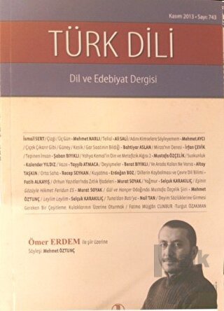 Türk Dili Dil ve Edebiyat Dergisi Sayı: 743 - Halkkitabevi