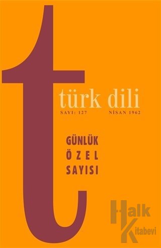 Türk Dili Günlük Özel Sayısı - Halkkitabevi