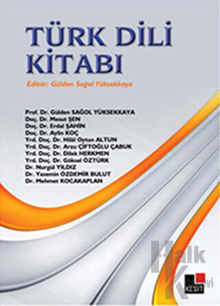 Türk Dili Kitabı - Halkkitabevi